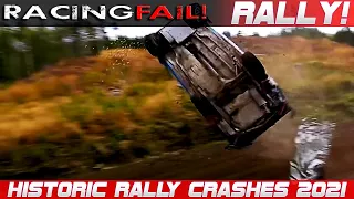 Historic Legend Rally Cars Crash Compilation 2021