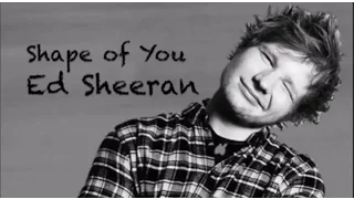 Ed Sheeran -Shape of You acoustic karaoke HD