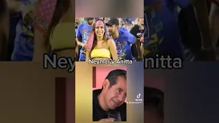 El beso de Neymar y Anitta