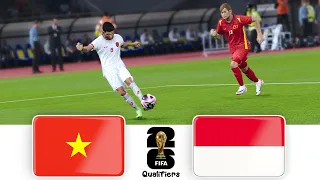 🔴VIETNAM vs INDONESIA FULL MATCH ⚽ FIFA WORLD CUP 2026 QUALIFIERS LIVE INDONESIA vs VIETNAM PES 2021