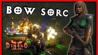 Bow Sorceress Actually WRECKS!!! Build Guide and Showcase - Diablo 2 Resurrected