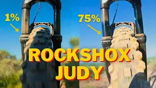 How does the Rockshox Judy fork silver TK 120 mm performs on a budget mountain bike #gtaggressor