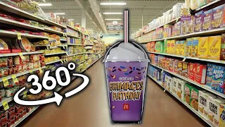 360º VR Grimace Shake More and more Autotune 360° - Supermarket | VR/360° Experience