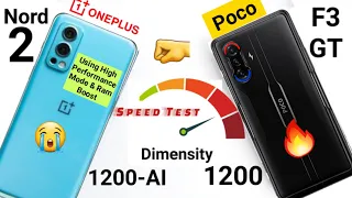 Oneplus Nord 2 vs Poco F3 GT Speedtest, Ram Management Shocking Results After long term usage😯😱🔥