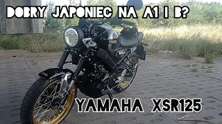 Niby" Recenzja - YAMAHA XSR125 2023  dobry japoniec na A1 i B?