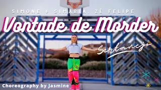 Simone & Simaria, Zé Felipe - Vontade de Morder | Sertanejo | Zumba | Dance fitness with Jasmine