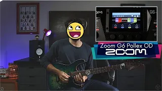 Zoom G6 - Preset Pollex overdrive.