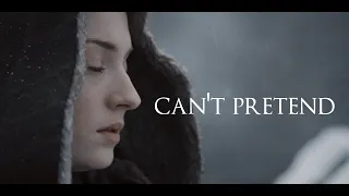 Jaime & Sansa & Tyrion | can't pretend (AU)