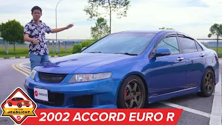 The 2002 Honda Accord looks good, sounds good, and drives like a dream.  Euro R | In the Headlight