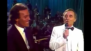 Julio Iglesias & Charles Aznavour.-  Que C'est Triste Venise