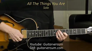 All The Things You Are - Solo (Improvisation) by Sandra Sherman