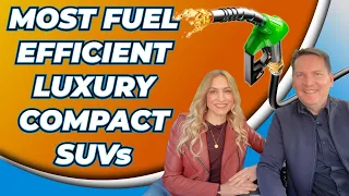 Most fuel efficient luxury compact SUVs // Gas, hybrid and plug-in