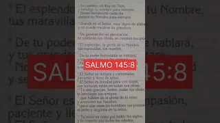 SALMO 145:8 #lospasajesdelabiblia #biblia #palabradeDios #amen