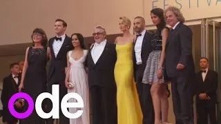 Charlize Theron and Tom Hardy at Mad Max: Fury Road premiere in Cannes