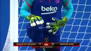 Messi vs athletic bilbao 4-0 highlights goals 2021