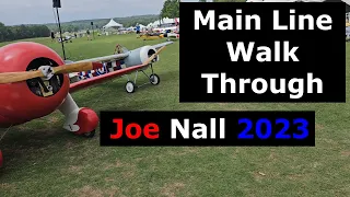 Joe Nall 2023 Main Line Walk Through Such Beautiful Airplanes