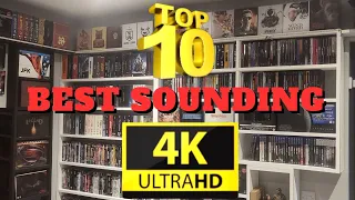 Top 10 Best Sounding Movies On 4k Ultra HD Bluray.