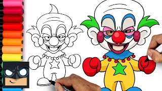 How To Draw Shorty | Killer Klowns from Outer Space