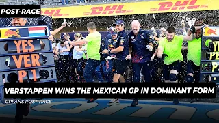 Verstappen wins the Mexican GP in dominant form, Perez takes P3 l GPFans Post Race