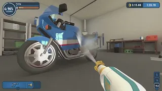 PowerWash Simulator v1.0 | Motorbike and Sidecar - Time Challenge [2:40.70]