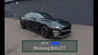 2019 Ford Mustang BULLITT|Walk Around Video|In Depth Review