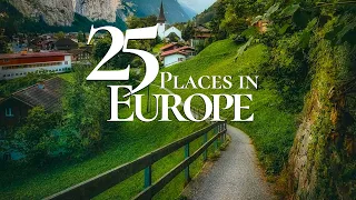 25 Most Beautiful Towns To Visit in Europe 2024 🌍  | Best of Europe Travel