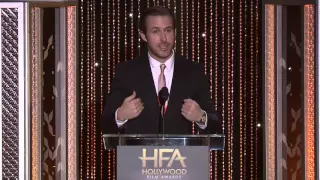 Ryan Gosling Presents Saoirse Ronan - Hollywood Film Awards