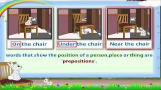 Learn Grade 1 - English Grammar - Prepositions Part 01