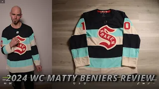 Jersey Unboxing - 2024 Seattle Kraken Matty Beniers (Full Review)