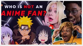 CAN WE FIND THE FAKE ANIME FAN? 🤔🤯 ft. BigLen Animates | 6 Anime SUPERFANS vs 1 Fake Fan Reaction