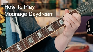 Moonage Daydream Guitar and Bass Lesson - David Bowie