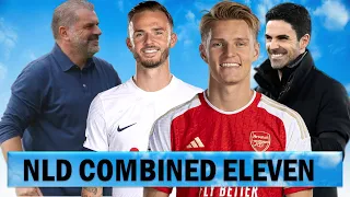 Odegaard Or James Maddison ?? Combined XI: Tottenham Hotspur Vs Arsenal !!!