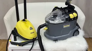 Різниця між пароочисником та миючим пилососом Керхер (Karcher) - що в яких випадках застосовуємо🤗