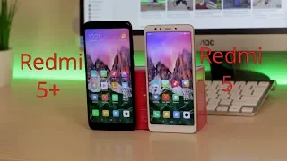 Xiaomi Redmi 5 plus или Redmi 5? Какой выбрать? Небольшое сравнение и мое мнение!