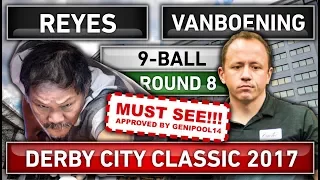 Efren Bata Reyes v Shane Van Boening ᴴᴰ 2017 Derby City Classic | 9 ball Pool
