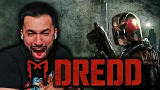Watching **DREDD (2012)** for the FIRST TIME!!! I AM THE LAWWW