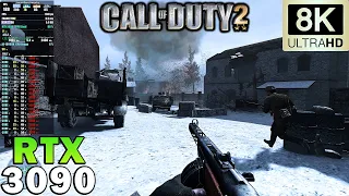 ►Call of Duty 2 in 8K | Maximum Graphics | RTX 3090