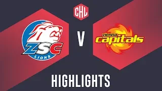 Highlights: ZSC Lions Zurich vs. Vienna Capitals