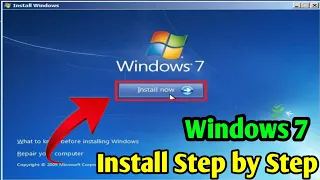 How To Install Windows 7 Step By Step in Hindi || Windows 7 Ko Install Kaise Kre