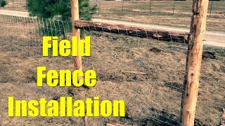 Perimeter Field Fence Installation