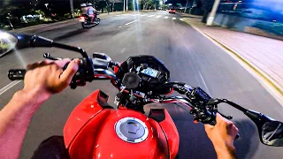 TOCADA CHAVE COM MINHA FAN 160 2023! *motovlog raiz*