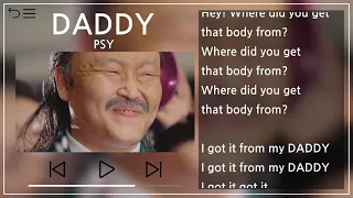 PSY(싸이) - DADDY 뮤비&가사 / MV&Lyrics
