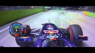 F1 2013- Singapore Grand Prix Pole Lap