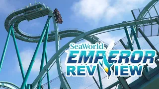 Emperor Review SeaWorld San Diego New for 2022 B&M Dive Coaster