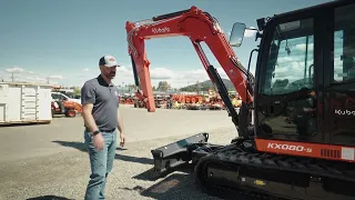 Kubota KX080-5: The Largest and Most Advanced Kubota Excavator