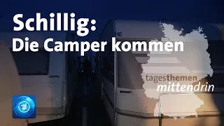 Schillig: Die Camper kommen | tagesthemen mittendrin