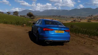 Audi RS3 2020 | Forza Horizon 5 | Steering Wheel Gameplay