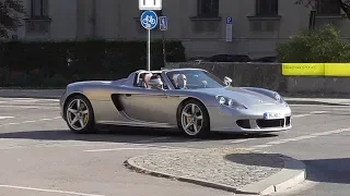 Porsche Carrera GT | Start Up + LOUD Acceleration + Wheelspin + Chasing + Carporn | Munich