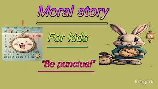 Moral story for kids "be punctual" Short story