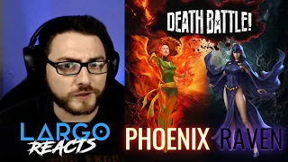 DEATH BATTLE: Phoenix Vs Raven - Largo Reacts